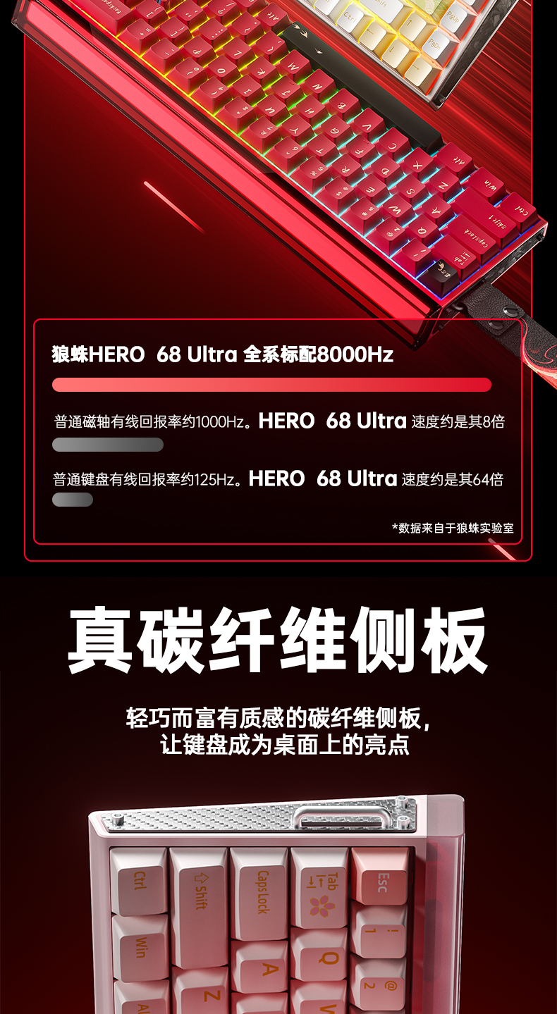 狼蛛HERO 68HE Ultra